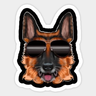 German Shepherd Sticker